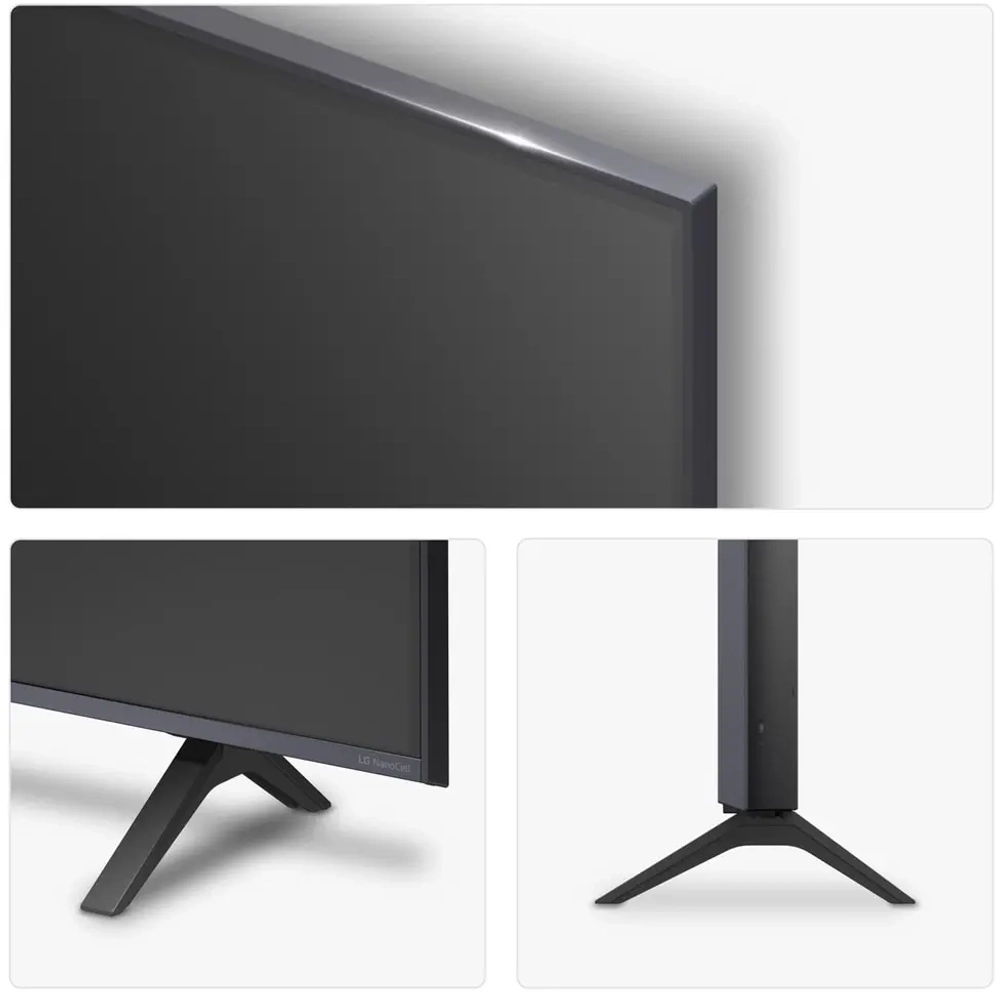 Телевизор LED LG 55" 55NANO80A6B.ARUG синяя сажа 4K Ultra HD 60Hz DVB-T DVB-T2 DVB-C DVB-S DVB-S2 USB WiFi Smart TV