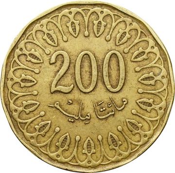 200 миллимов 2020 Тунис