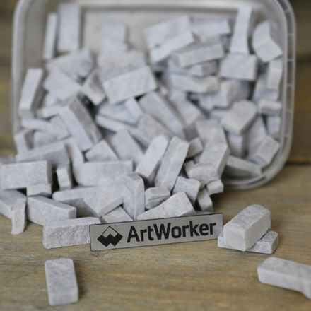 Колотый натуральный камень NS234, 350гр