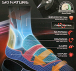 Носки Accapi 2023-24 Ski Nature Fir Octane (EUR:37-39)