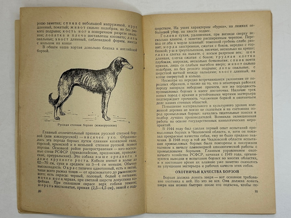 Казанский В. И. Охота с борзой . Москва, изд. Физкультура и спорт. 1957 г.