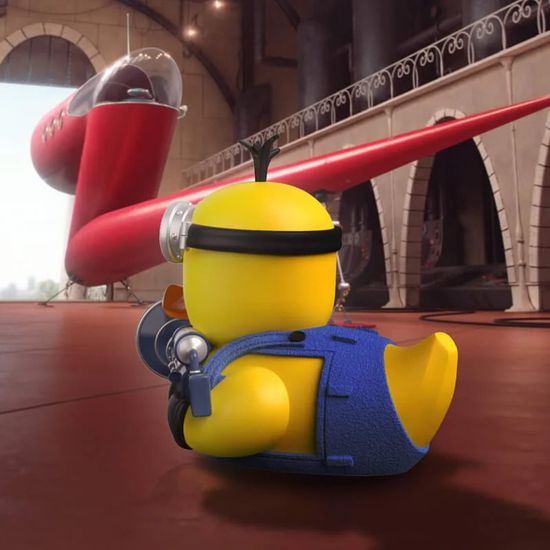 Фигурка-утка Tubbz Миньоны Кевин с бластером (First Edition)