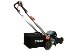 Газонокосилка аккумуляторная самоходная SENIX LSSX2-H-EU, 2X2 40V, 2акб, зу