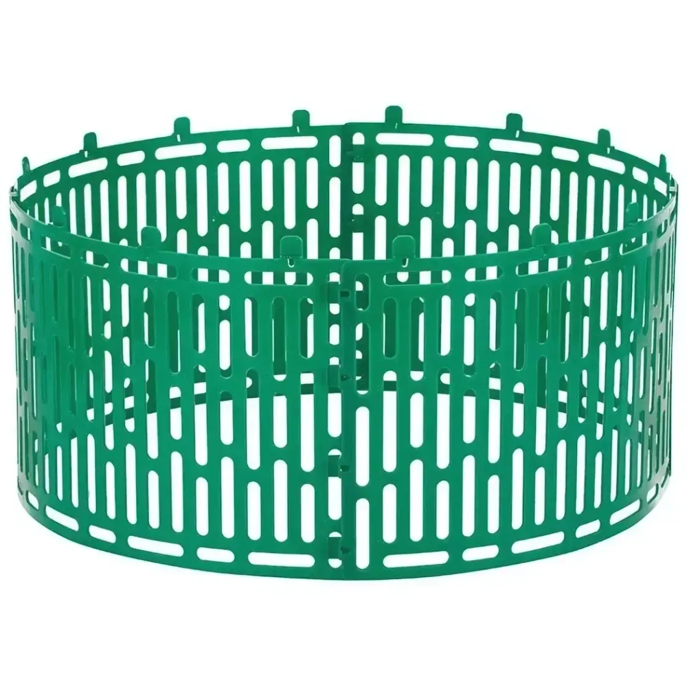 Защитно-декоративное ограждение зелёное