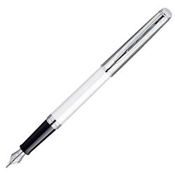Waterman Hemisphere Deluxe White CT перо F (S0921250)