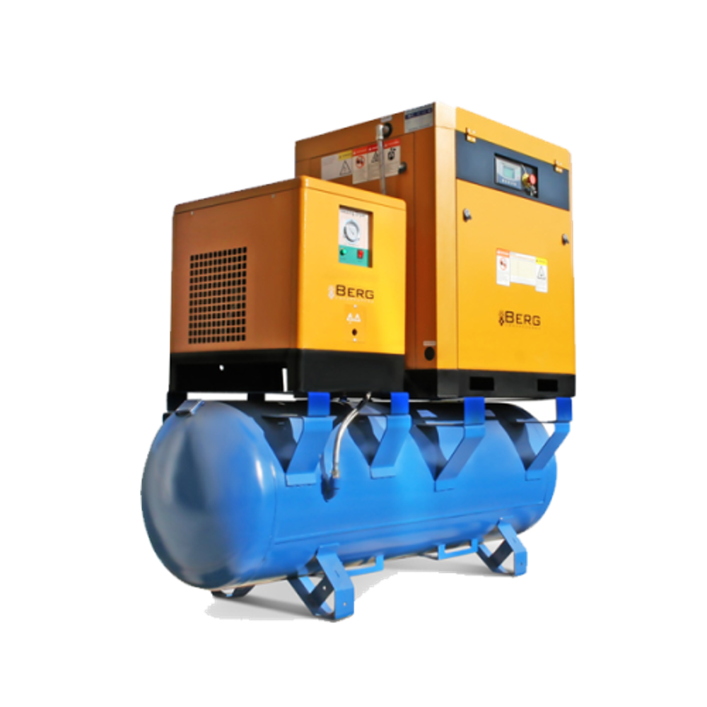 Винтовой компрессор BERG ВК-22РО-500 16 бар, IP54