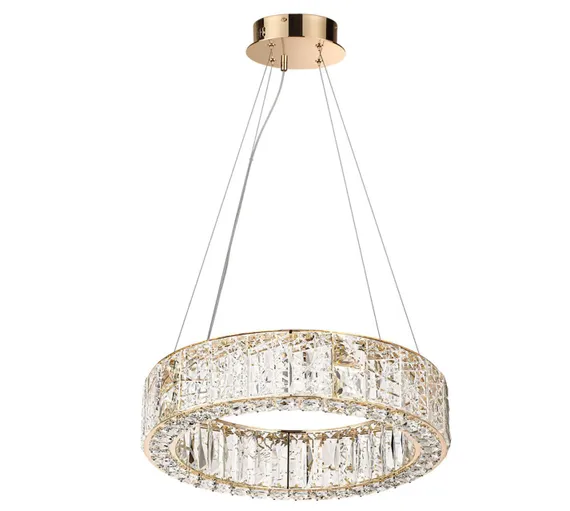 5071/60L HALL ODL24 613 золото/прозрачный/металл/хрусталь/стекло Люстра LED 46W 3700K VERSION