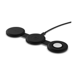 Складная зарядная станция MagSafe Satechi OntheGo Charger для iPhone, Apple Watch и AirPods (Qi2) Беспроводная зарядка: Qi 15 Вт, Qi 5 Вт, магнитное крепление для быстрой зарядки Apple Watch (Qi 5 Вт). Проводная зарядка: нет. Сертификации MFi и Qi2. Есть