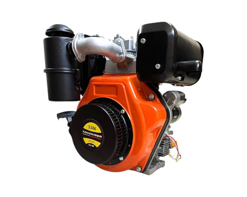 Двигатель Toyokawa S386 9,2 л.с. (шлиц 25 мм., дизельный с электростартером)