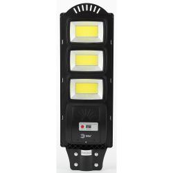 ЭРА Консольный светильник на солн. бат.,COB,с кронштейном,60W,с датчи. движ.,ПДУ,1100lm, 5000К, IP65