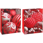 Пакет подарочный «Новогодняя карусель» 32*26*10 см, микс