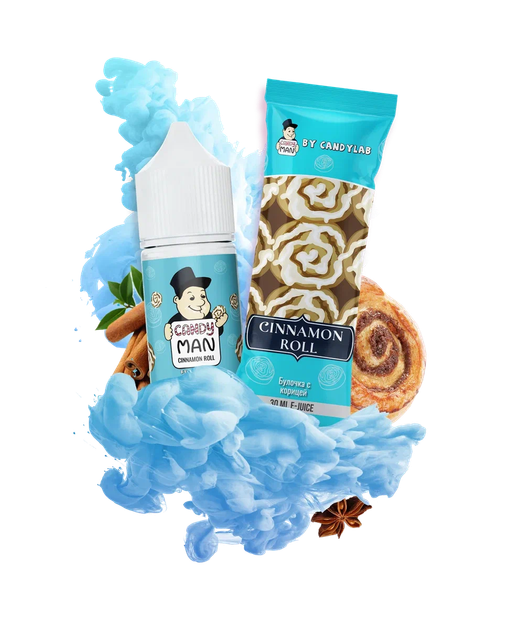 Candy Man Salt 27 мл - Cinnamon Roll (0 мг)