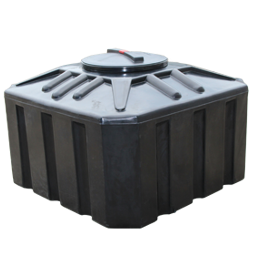 Ёмкость пластиковая пищевая STERH SQ 300 л. прямоугольная (88x88x57см;синий) - арт.555094