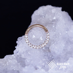 Кликер Side Crystal PVD Rose 1.2мм