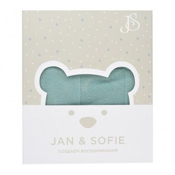 Плед Jan&Sofie 100x120 см Бирюзовый