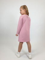 9-95-1 Платье для девочки с длинным рукавом Luneva