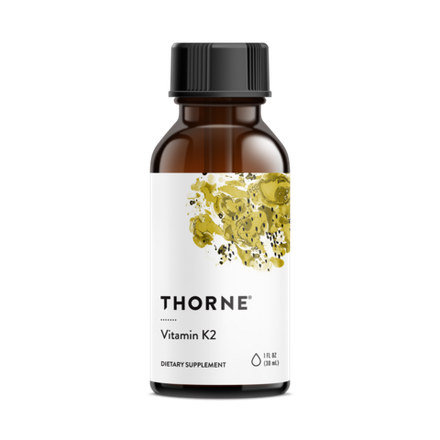 Thorne Research, Жидкий Витамин K2, Vitamin K2 liquid, 30 мл