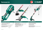ЗУБР 300 Вт, ш/с 25 см, сетевой триммер (ТСН-25-300)