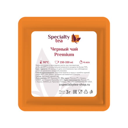 Чай Черный Premium 3гр