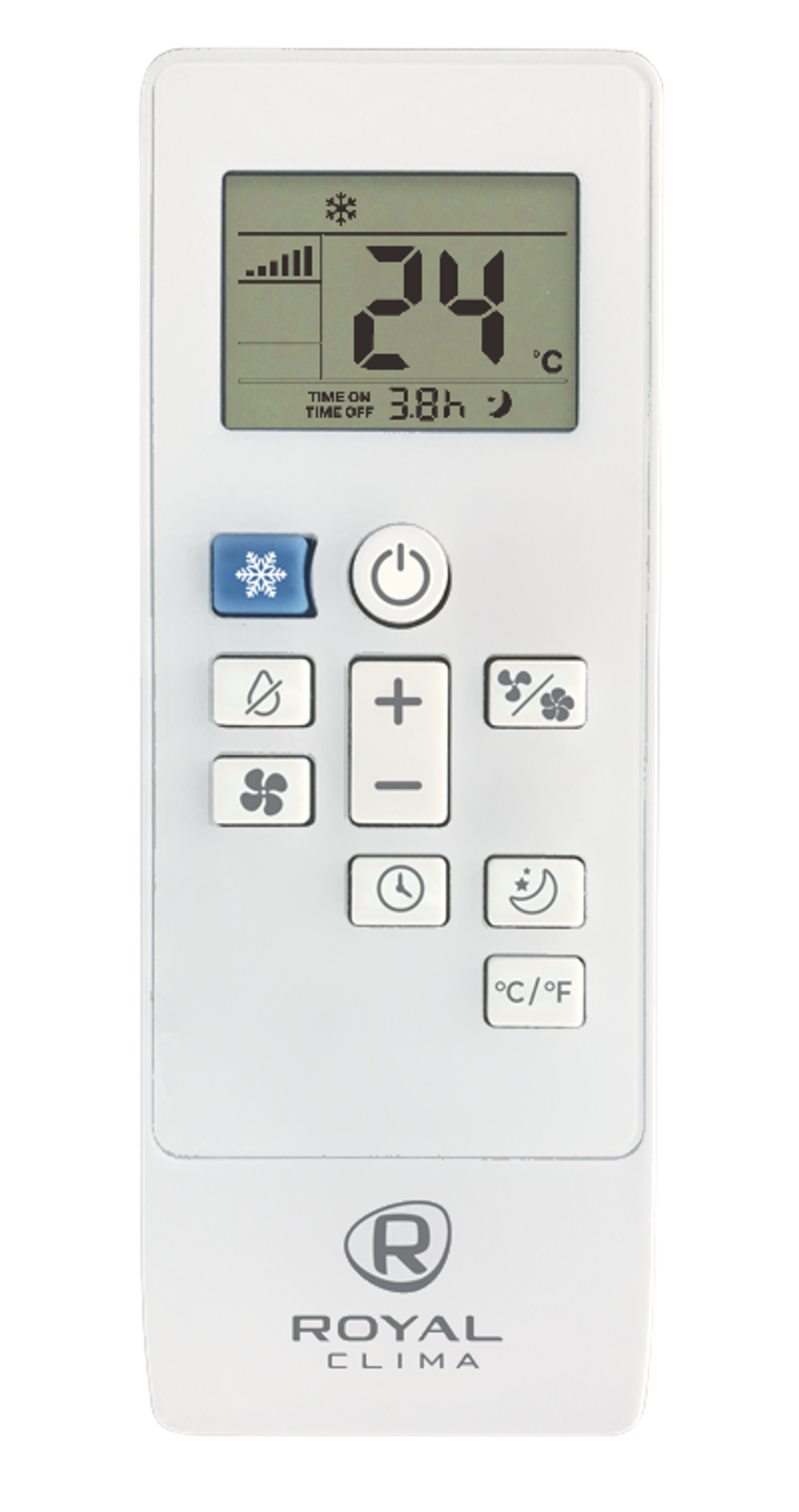 Пульт ду для мобильного кондиционера ROYAL Clima TESORO RM-TS17CH-E
