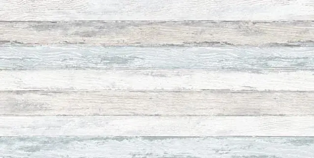 Настенная плитка ALMA Ceramica TWU09WOD016 Wood 50x24.9 бежевая / белая / голубой матовая под дерево / полосы