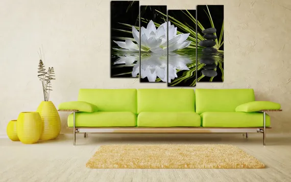 Модульная картина "Лотос"