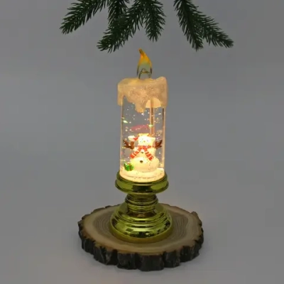 Сувенир с подсветкой «Волшебный очаг» 7,2*20,4 см, Золото (работает от батареек LR44*3)