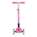 Самокат Globber Primo Foldable Fantasy Lights розовый