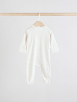 Комбинезон / Cлип для малышей Next AA5-959, 3 шт., Молочный