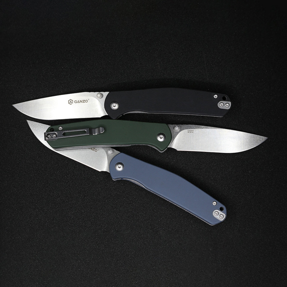 Нож складной туристический Ganzo G6804-BK черный