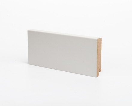 Плинтус напольный светло-серый МДФ К-06 80X16X2050 мм Deartio / Ликорн