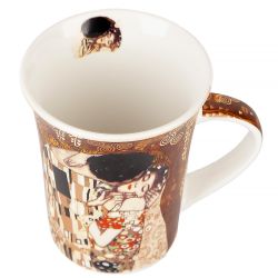 Кружка фарфоровая "Klimt" v= 320 мл (подарочная упаковка)