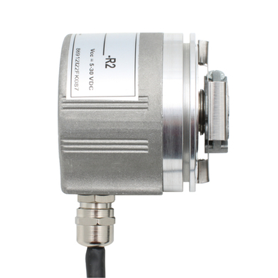 Инкрементальный программируемый энкодер INNOCONT EIP 58HO 14630V3000-R2 D=58мм, полый вал 14мм, 5…30VDC, выход TTL/HTL с инверсией, IP 54