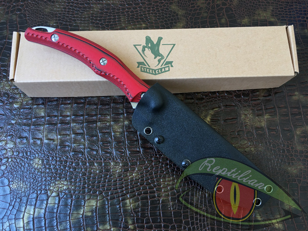 Нож STEELCLAW Кентавр красный