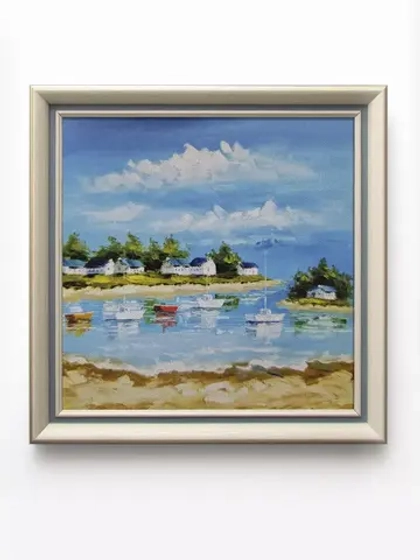 Картина на стену интерьерная на холсте 35*35 см