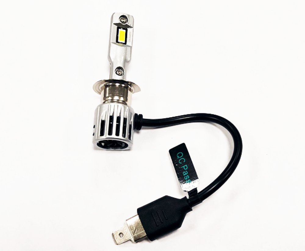 Cветодиодные лампы H1 Sariti V2 с вентилятором, 5500К, 12V, 45W Customizet-Grad (комплект, 2шт)
