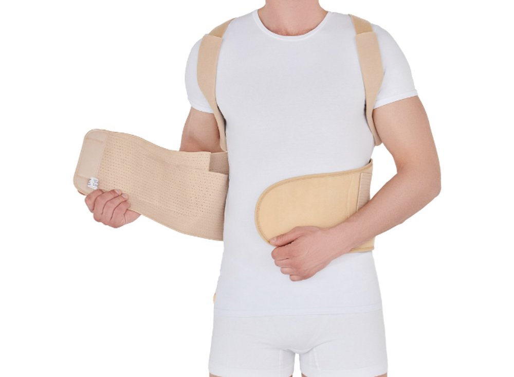 Корректор осанки Orlett TLSO-251(F) — усиленная фиксация для коррекции осанки