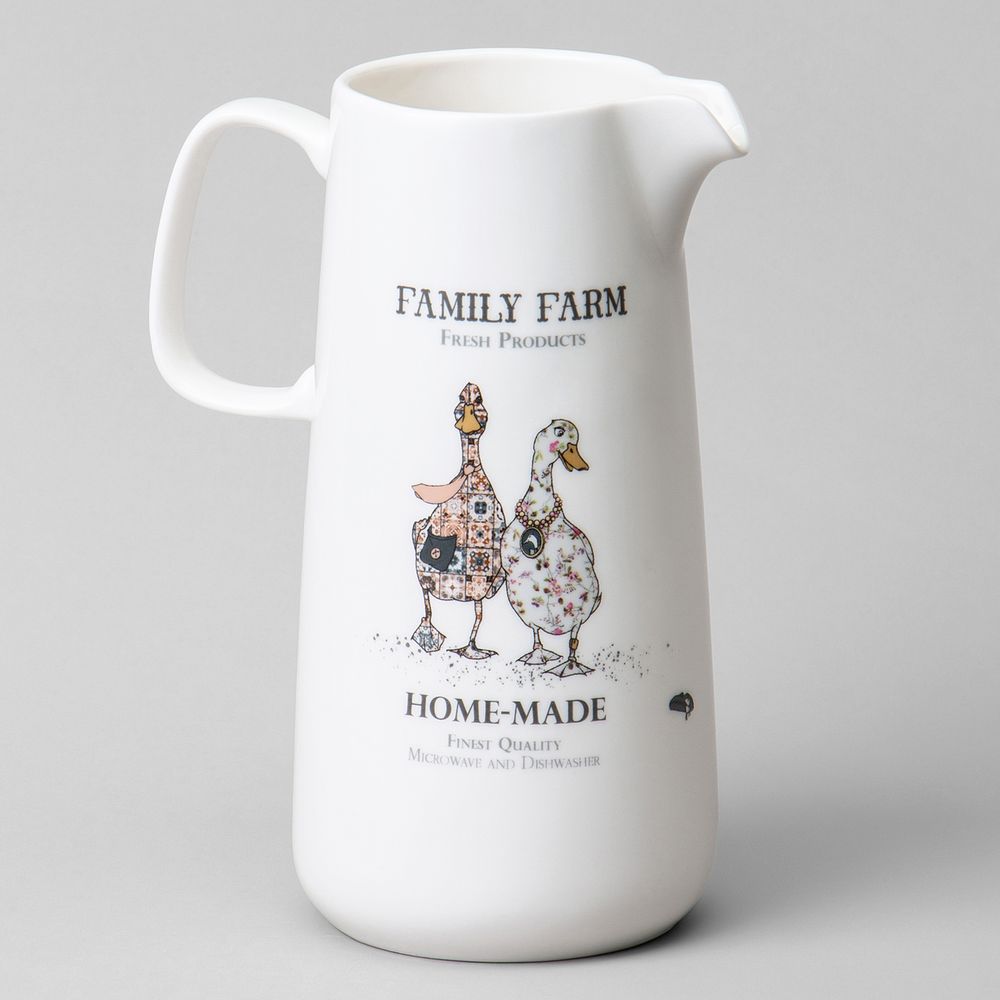 КУВШИН LEFARD "FAMILY FARM" 21 СМ 1200 МЛ (КОР=6ШТ.)