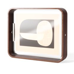 Фоторамка двухсторонняя Bellwood, 26х31 см, состаренный орех