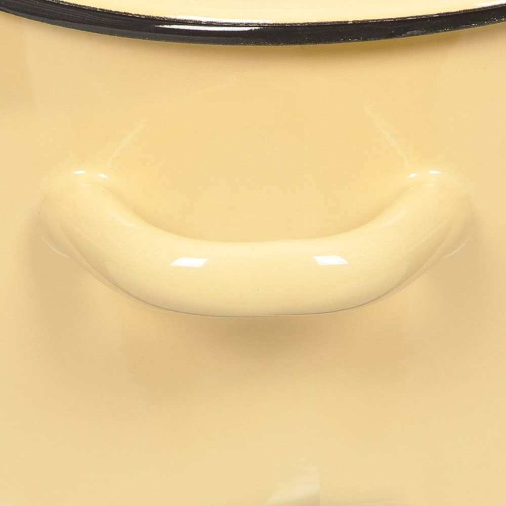 Кастрюля сталь, эмал, 2.9 л, с крыш, СтальЭмаль, 2с16/1, в асс, индукц