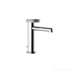 Смеситель для раковины Gessi Anello, низкий, с донным клапаном, цвет Chrome