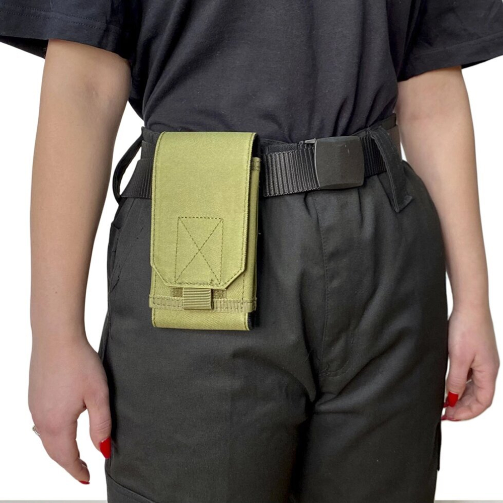 Армейский подсумок MOLLE для смартфонов (Олива)