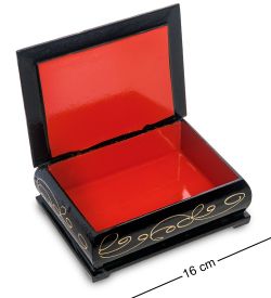 Народные промыслы ШК-11/ 2-Q Шкатулка в технике декупаж (8х10х4)