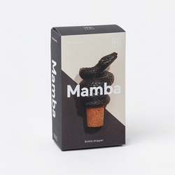 Пробка для бутылок mamba, черная