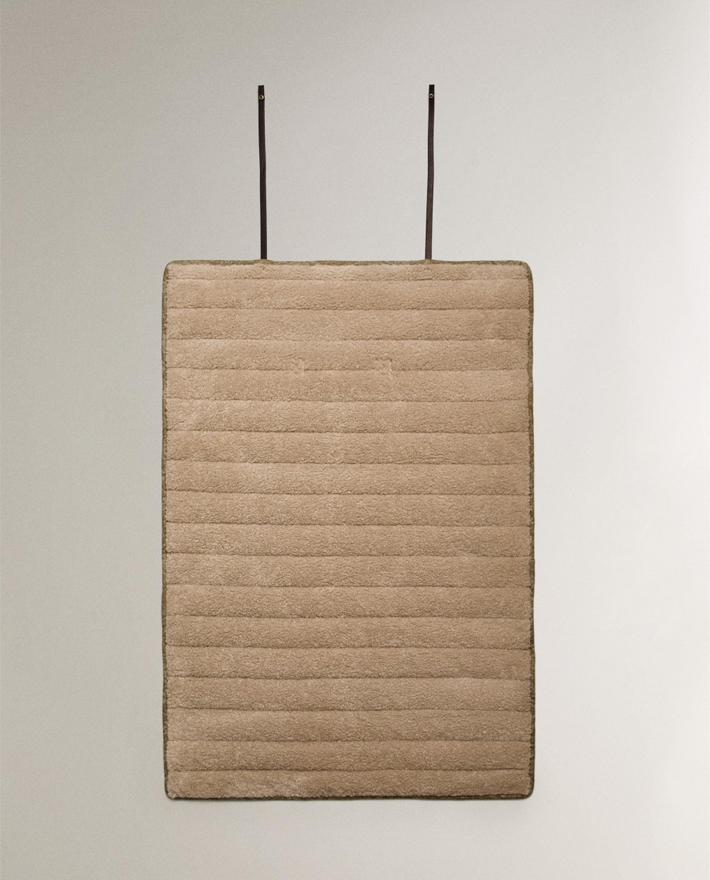 Zara Home плед из хлопка, ванильный, 70x100 см