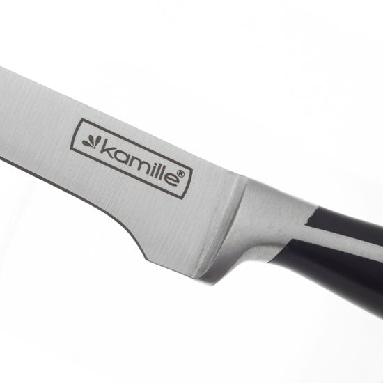 Нож кухонный для обвалки мяса Kamille КМ-5118 (лезвие 15 см; рукоятка 13 см) из нержавеющей стали