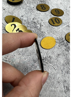 Нумерация гардеробная