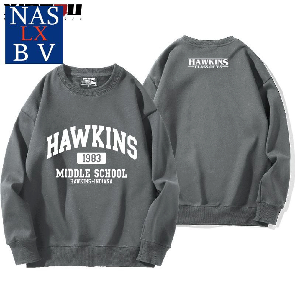 Свитшот унисекс оверсайз "Очень странные дела"