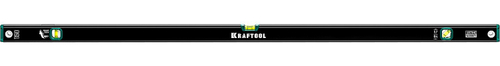 Kraftool 1500 мм, уровень с зеркальным глазком