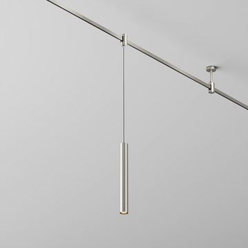 Трековый подвесной светильник 5W 3000К 24V TR155-1-5W3K-PT платина Focus Led Flarity Maytoni